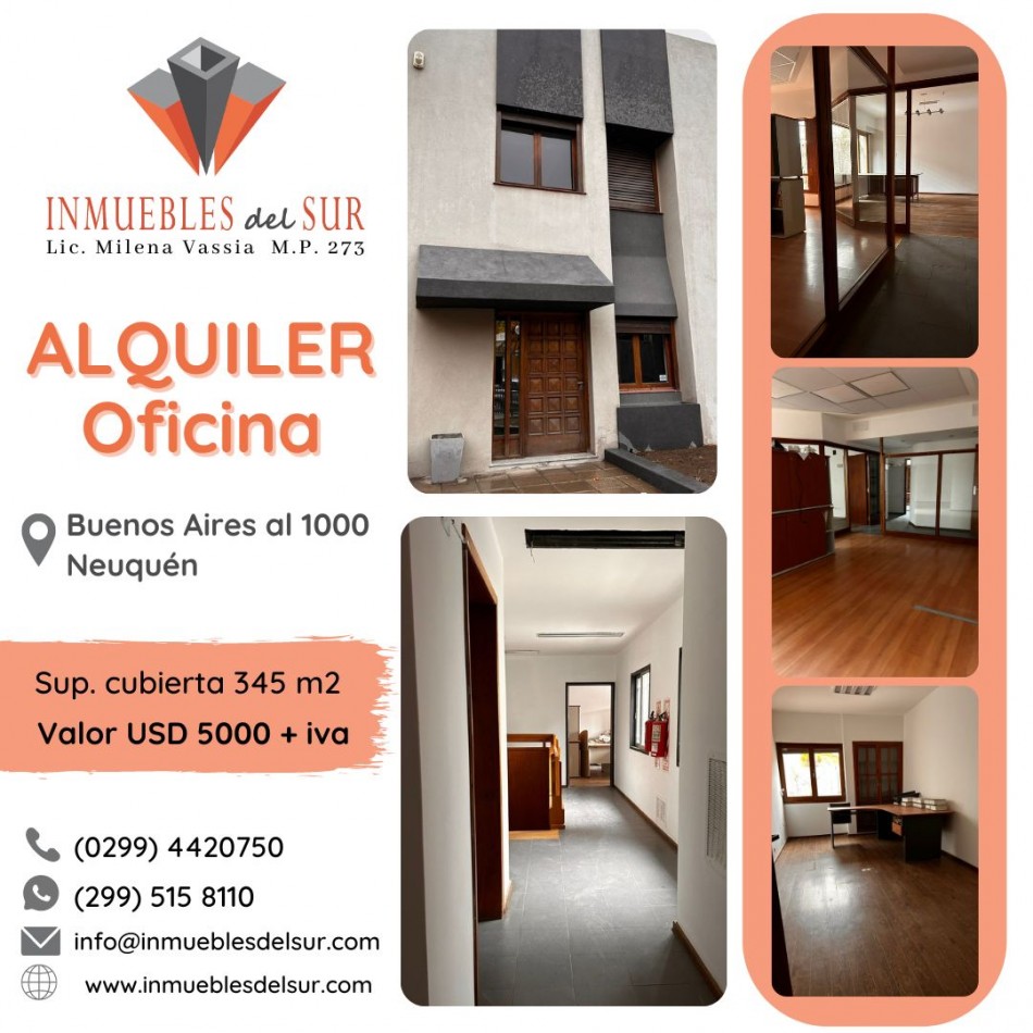 Alquiler OFICINA en Neuquen