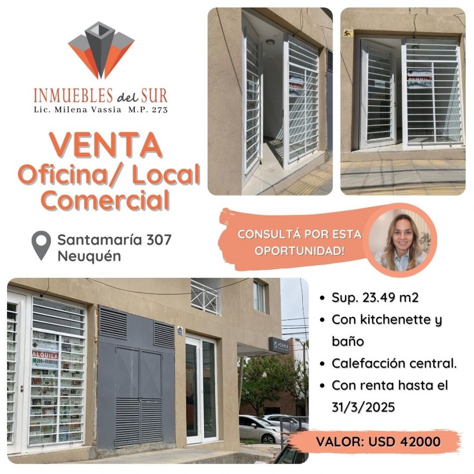 VENTA Oficina o Local Comercial 