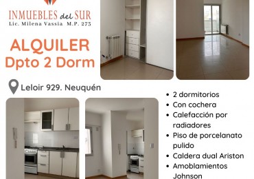 Alquiler Departamento 2 dormitorios en Neuquen