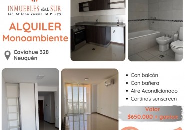 Alquiler de Monoambiente en Neuquen