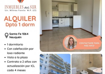 Alquiler departamento 1 dormitorio en Neuquen